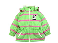 Mini Rodini green penguin parka winter jacket